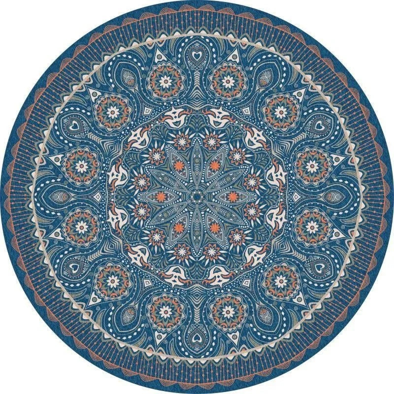 Artistic Mandala Design Area Rug