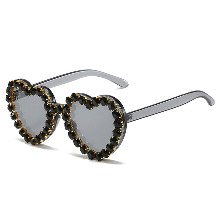 Heart-Shaped Glamorous Sunglasses Kalsten