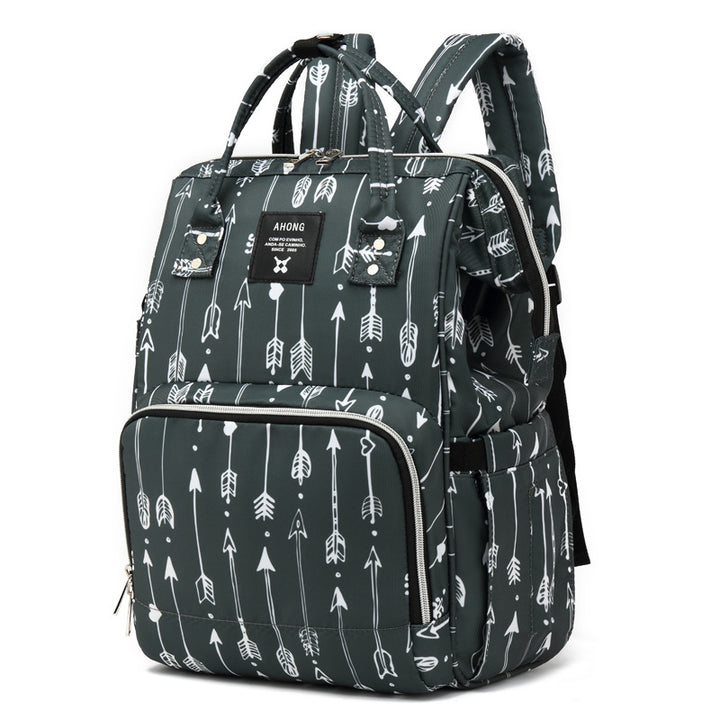 Stylish Striped Backpack Kalsten