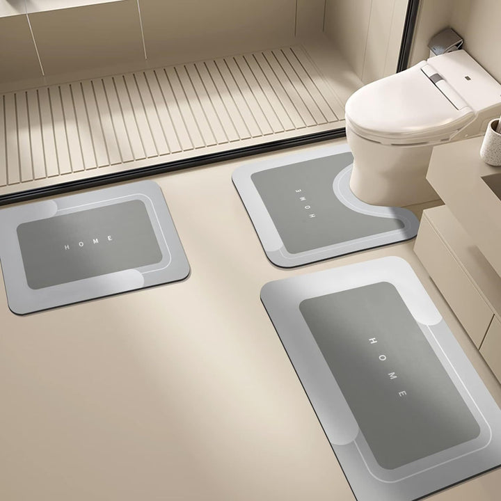 Stylish Bathroom Mat Set