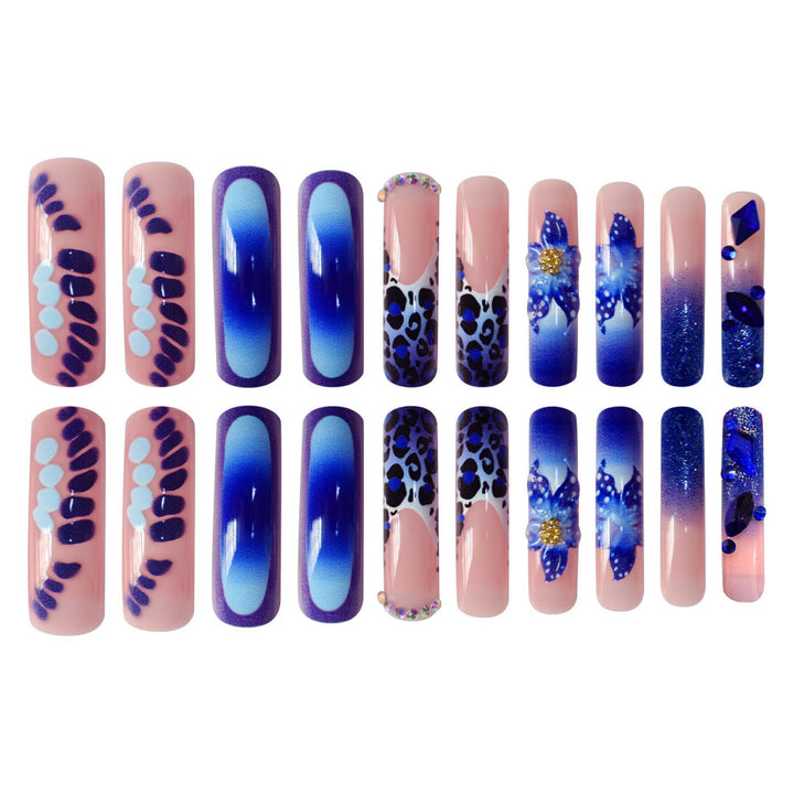 Decorative Press-On Nail Art Extensions Kalsten 1787913645