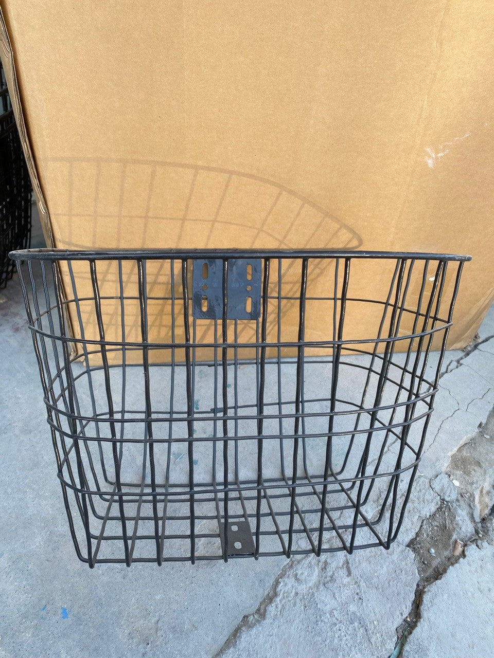 Durable Metal Bicycle Storage Basket Kalsten