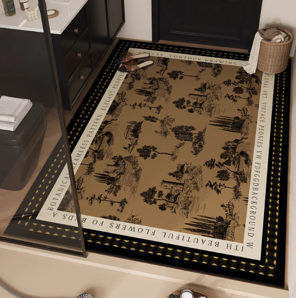 Home Kitchen Mat Set for Kitchen Floor Decor