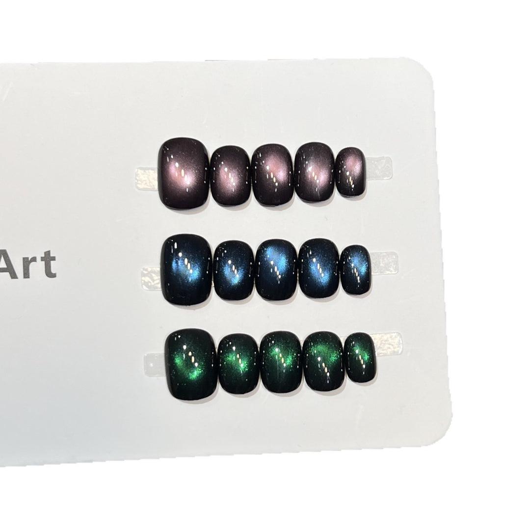 Galaxy Effect Press-On Nail Set Kalsten