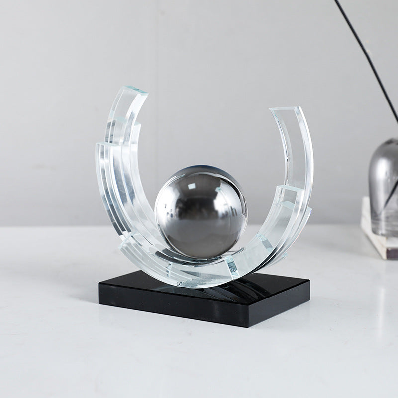 Modern Geometric Abstract Sculpture