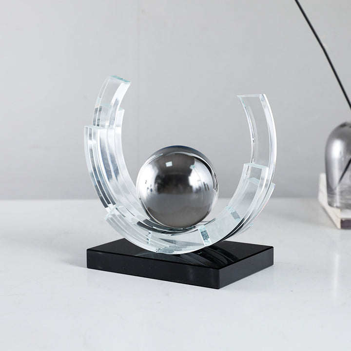 Modern Geometric Abstract Sculpture
