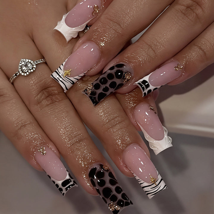 Stylish Decorative Press-On Nail Art Tips Kalsten