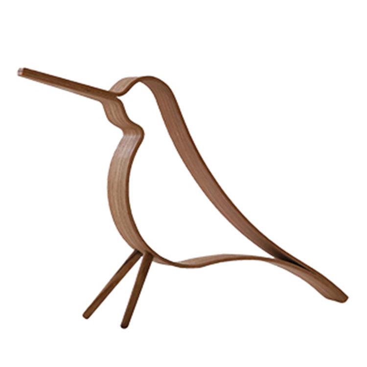 Artistic Wooden Bird Sculpture