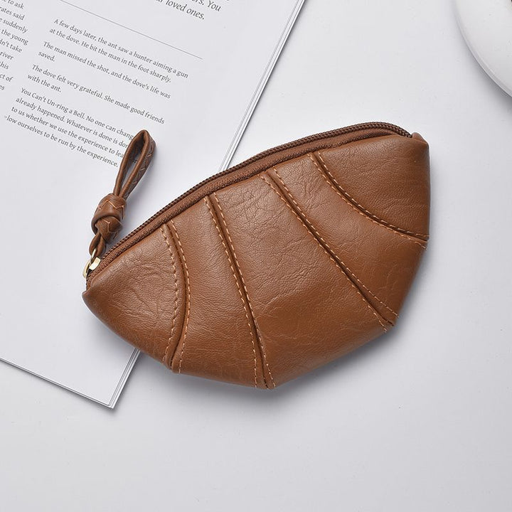 Leather Zip Coin Purse Kalsten