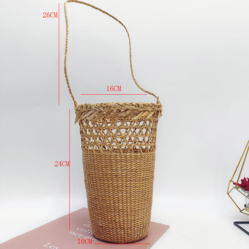 Handcrafted Woven Glass Holder Kalsten