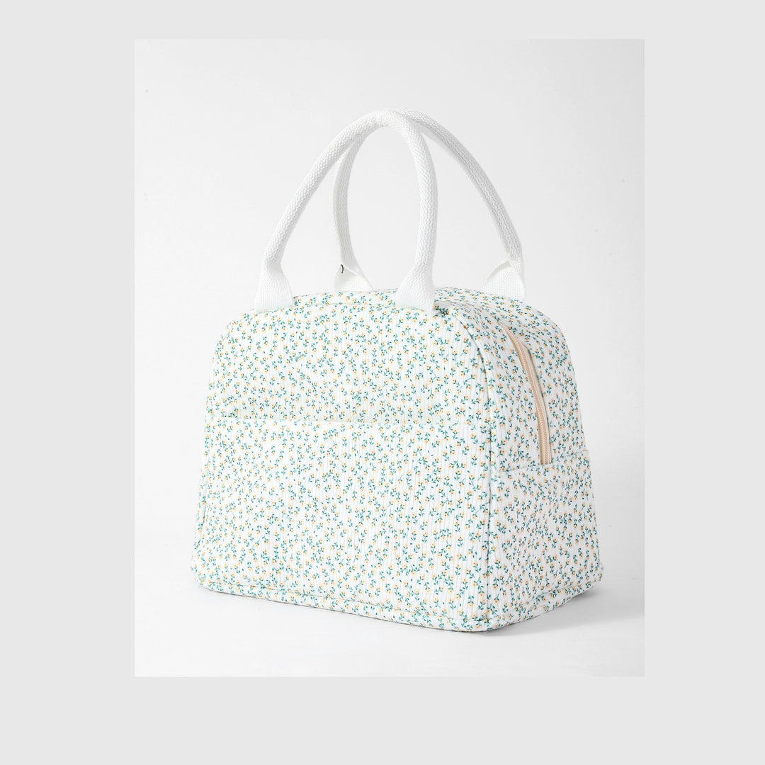 Insulated Floral Lunch Bag