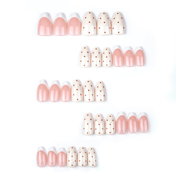Elegant Pointed Press-On Nail Art Kalsten