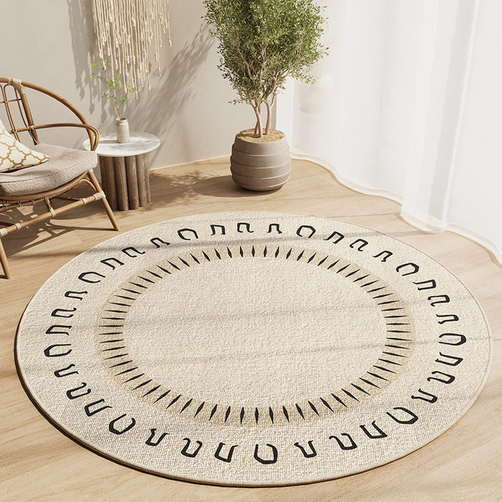 Elegant Round Area Rug