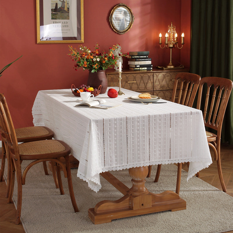 Elegant Lace Table Cover