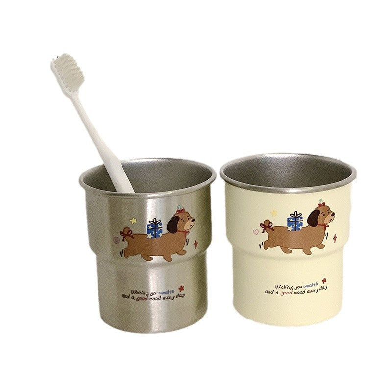 Toothbrush holder with charming dog design Kalsten