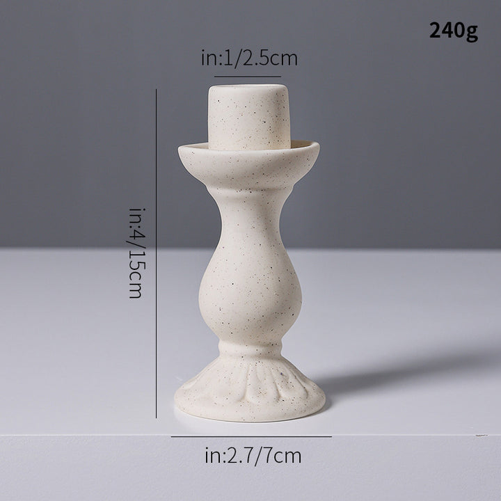 Elegant Ceramic Candle Holder Kalsten