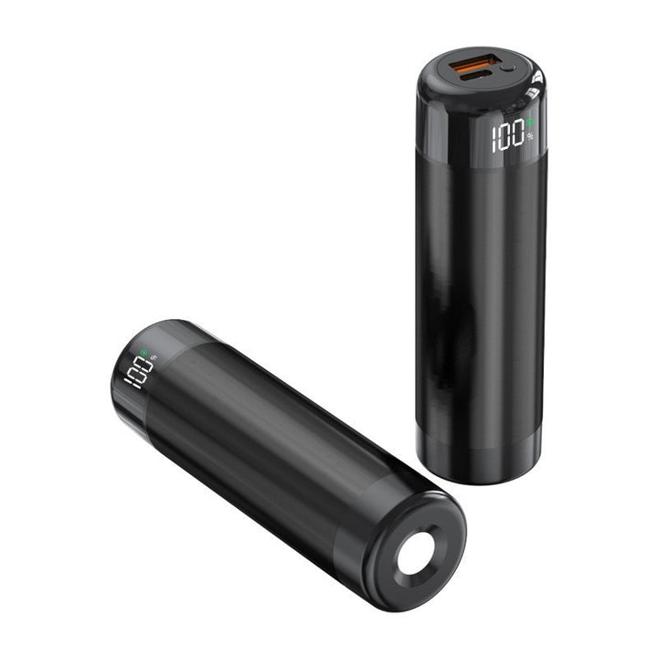 Power bank with digital charging display and integrated flashlight Kalsten