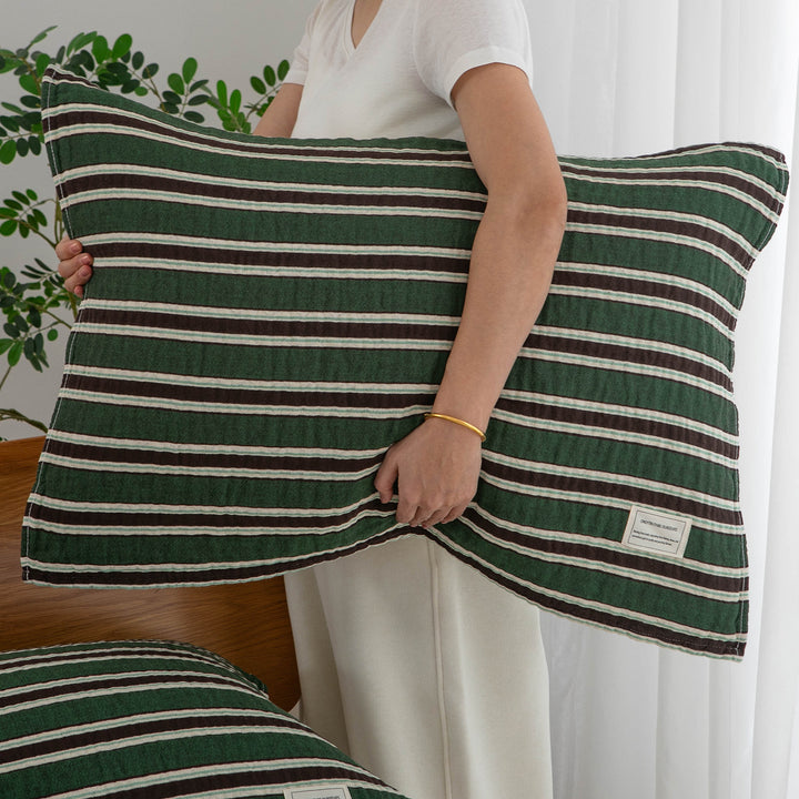 Women's cushion cover with stylish striped pattern Kalsten