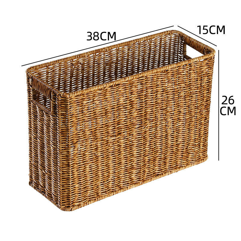 Versatile Wicker Organizer Basket Kalsten