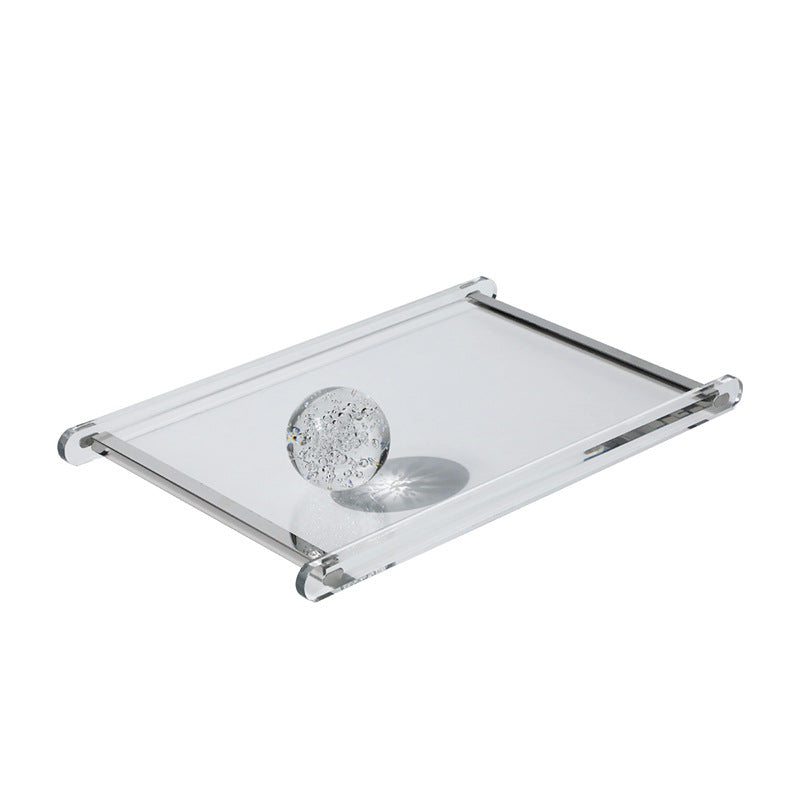 Elegant Acrylic Serving Tray
