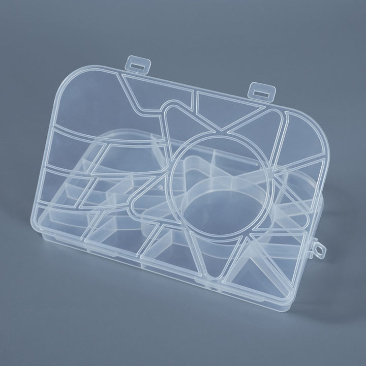 Clear Multi-Section Craft Organizing Box Kalsten