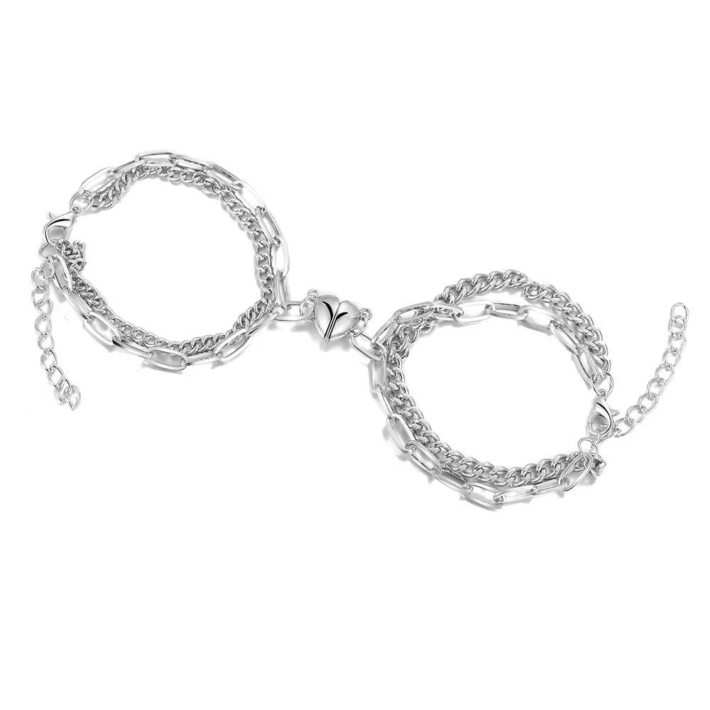 Layered Chain Bracelet Set Kalsten
