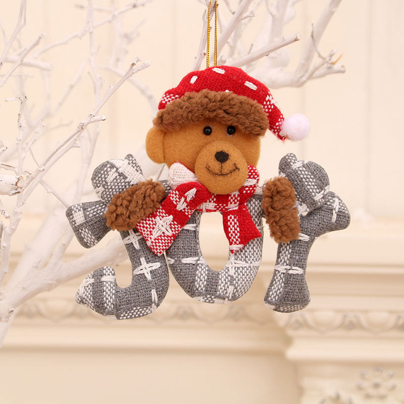 Christmas Themed Decorative Hanging Figurine Kalsten