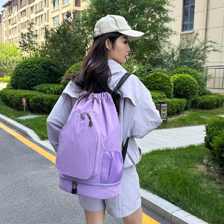 Versatile Drawstring Gym Backpack Kalsten