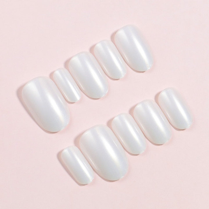 Premium Elegant Glossy Press-On Nail Art Kalsten