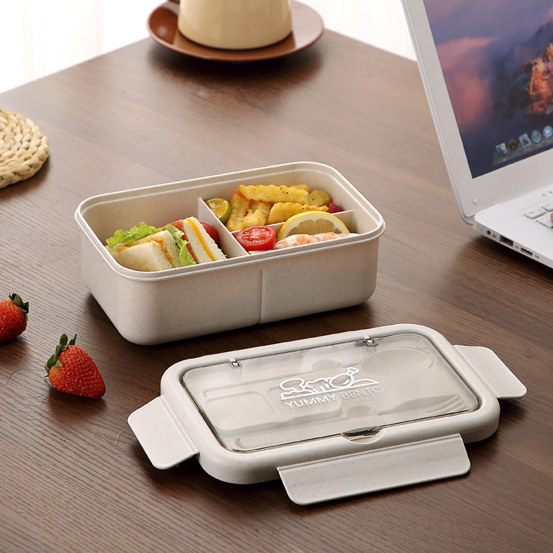 Eco-Friendly Bento Lunch Box with Airtight Seal