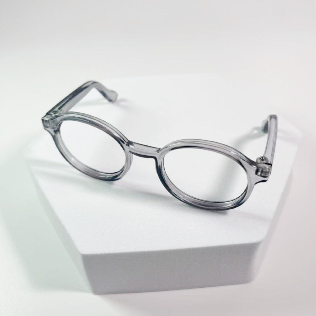 Vintage-Inspired Oval Frame Glasses Kalsten
