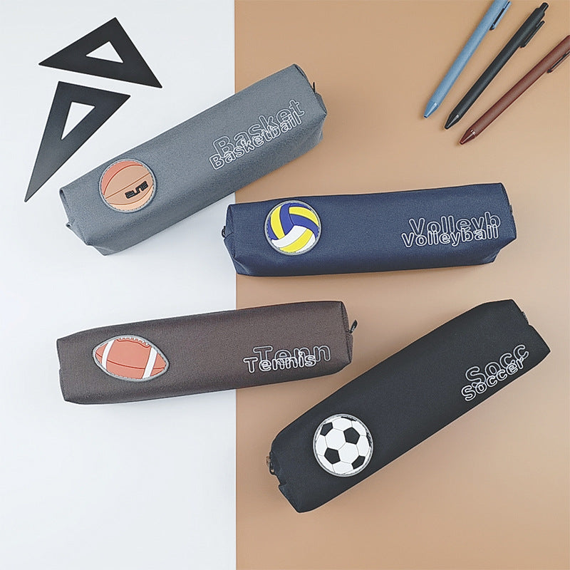 Soccer-Themed Pencil Case