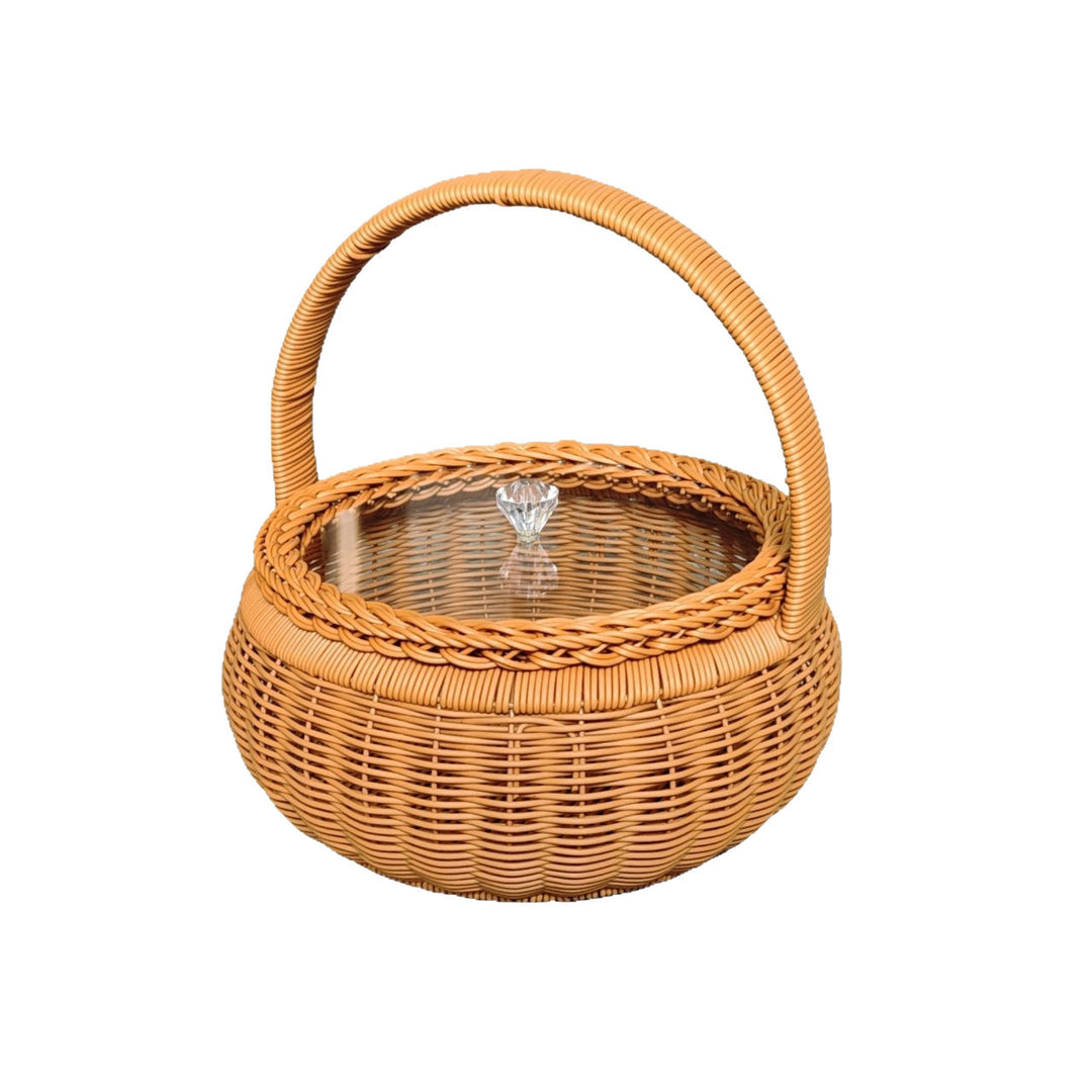 Handcrafted Woven Picnic Basket Kalsten