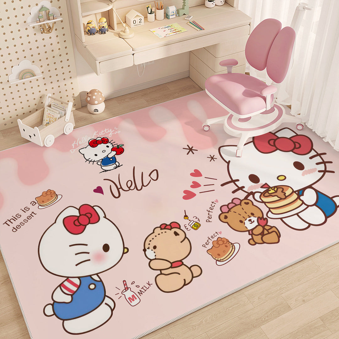 Playful Cartoon-Themed Area Rug