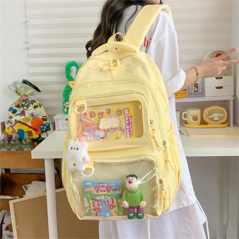 Multifunctional Clear Window Backpack