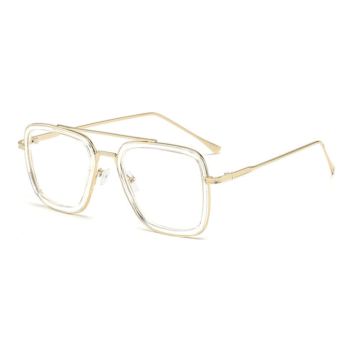 Women's stylish square sunglasses with metallic details Kalsten