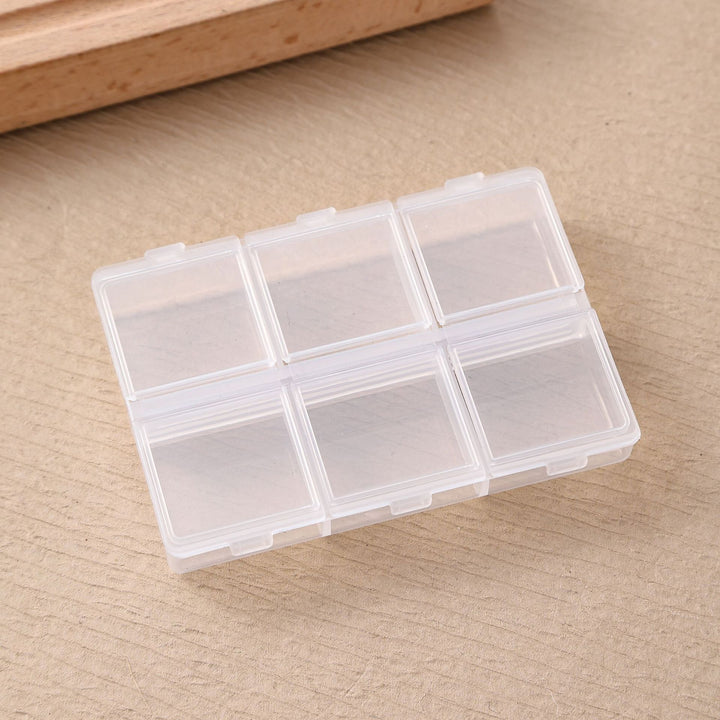 Clear Multi-Compartment Organizer Box Kalsten