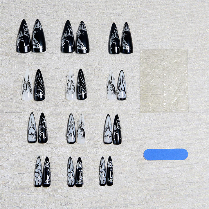 Artful Nail Tips with Modern Patterns Kalsten