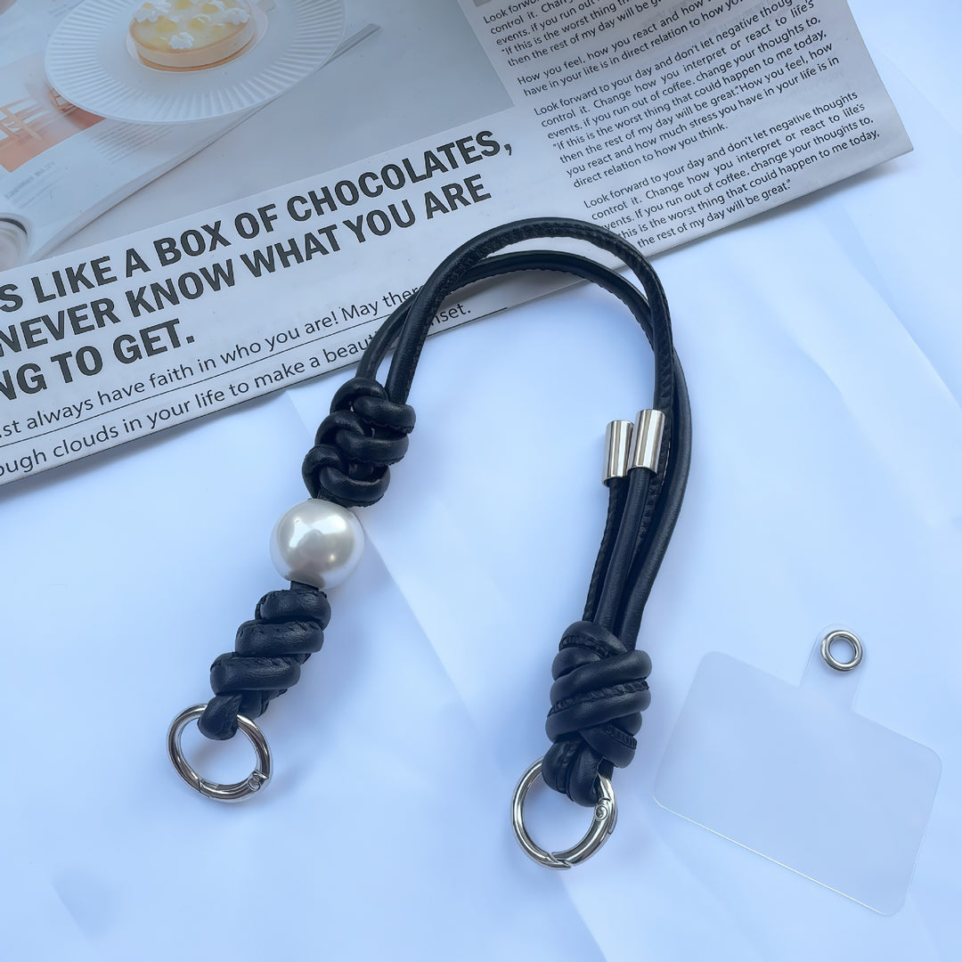 Elegant Braided Keyring Strap Kalsten
