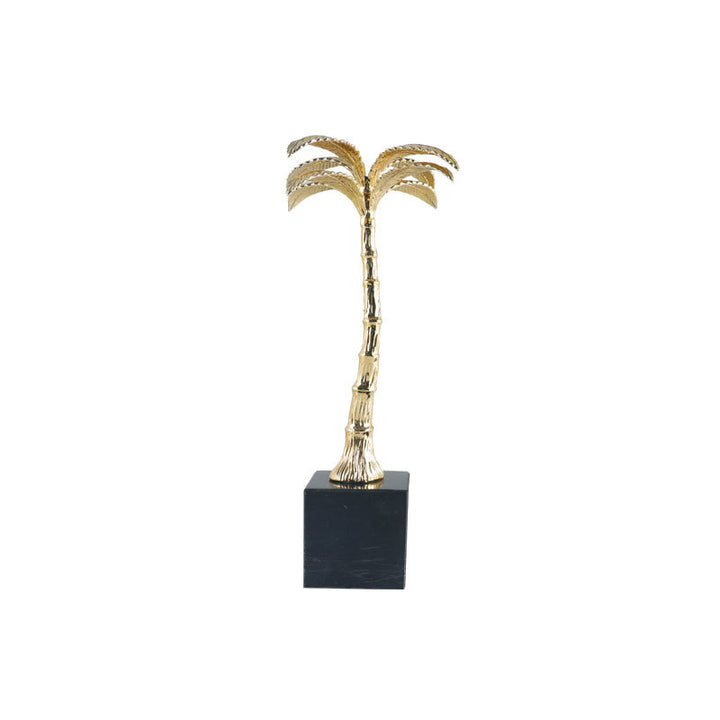 Modern Abstract Metal Plant Sculpture