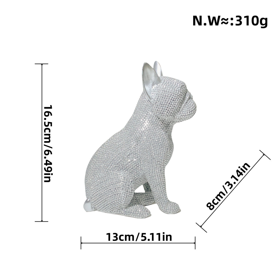 Decorative dog figure in modern design Kalsten