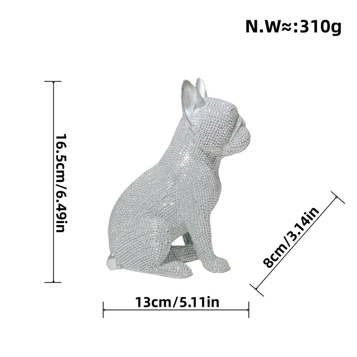 Decorative dog figure in modern design Kalsten