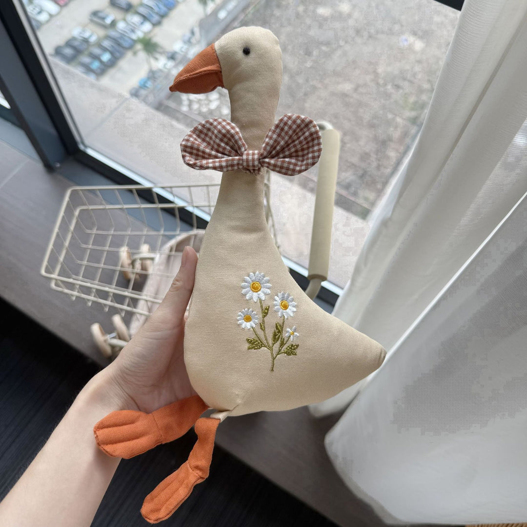 Handcrafted Superhero Mouse Plush Doll with Removable Cape