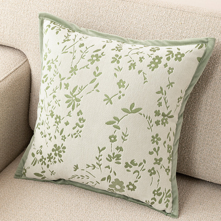 Botanical Pattern Decorative Pillow