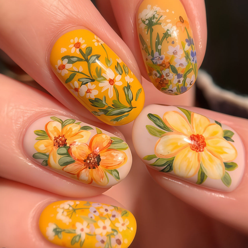 Seasonal Themed Press-On Nail Art Set Kalsten