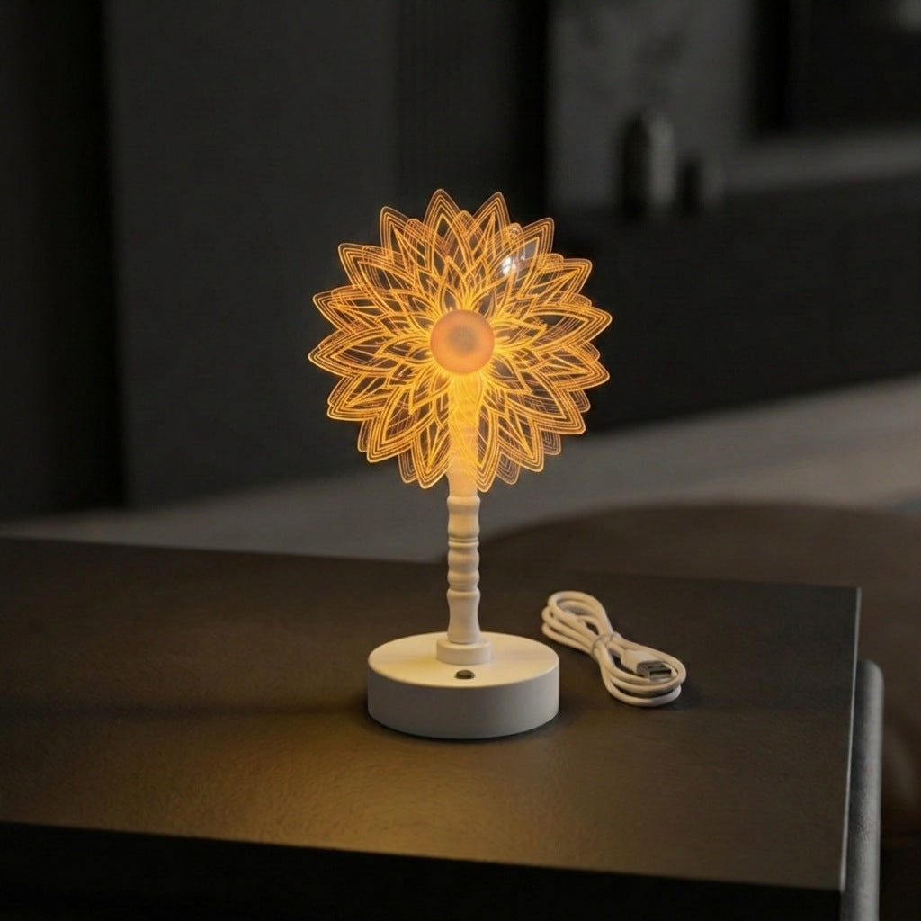 Decorative LED table lamp with modern design