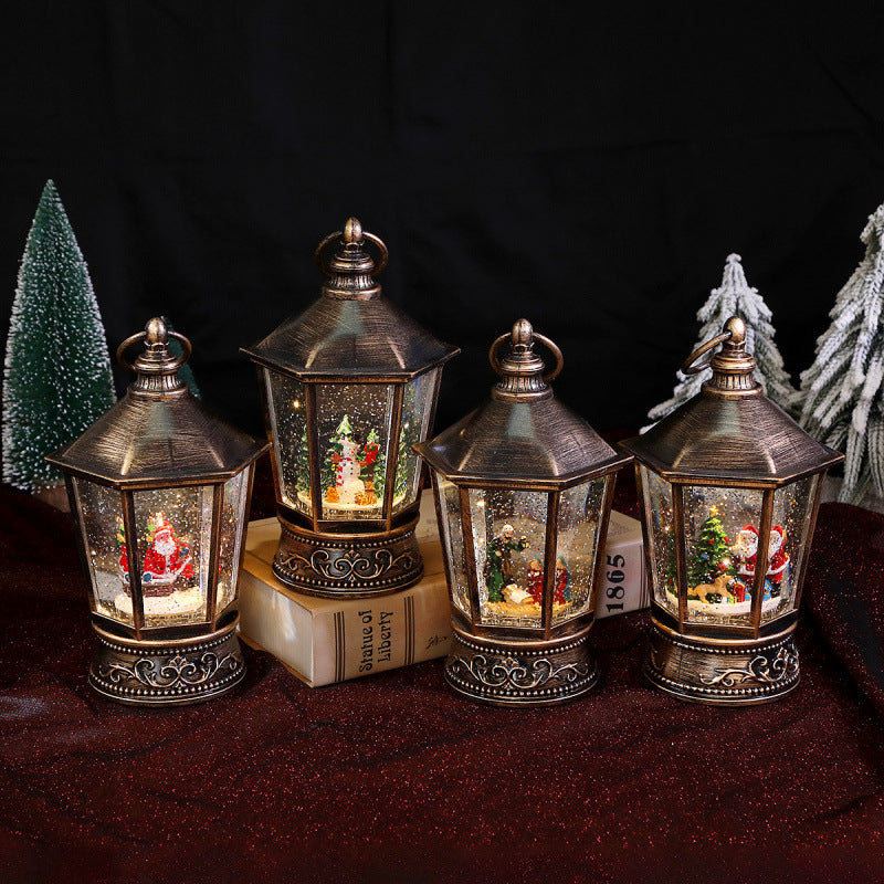 Decorative lantern with Christmas motifs Kalsten