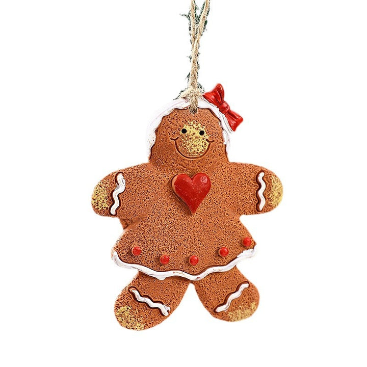 Decorative Christmas figure in gingerbread man design Kalsten