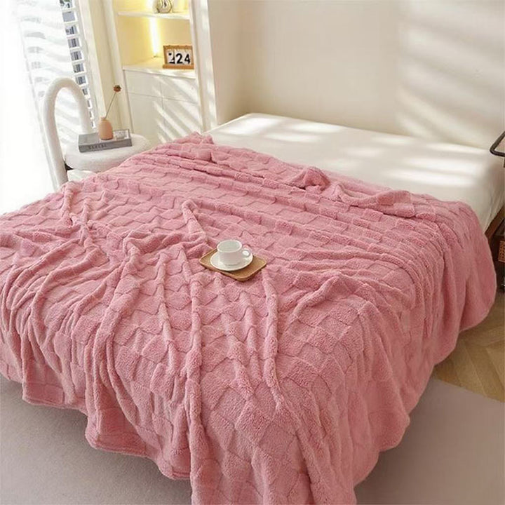 Women Soft and Breathable Plaid Blanket Kalsten