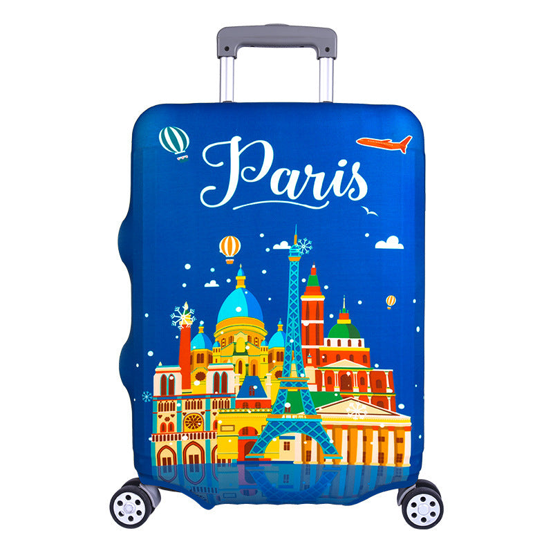 Women's Hard Shell Suitcase with Colorful Mexico Design Kalsten
